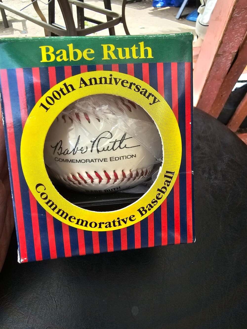 Babe Ruth 100th Anniversary Commemorative Edition Baseball with Original Box